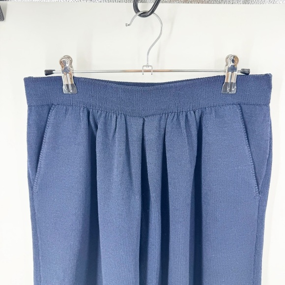 ✅ St. John BASICS Separates Full Cut Walking Shorts in Navy SIZE 10 WITH POCKETS - Picture 4 of 7